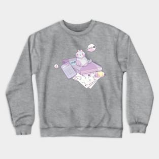 Mathematician Cat Crewneck Sweatshirt